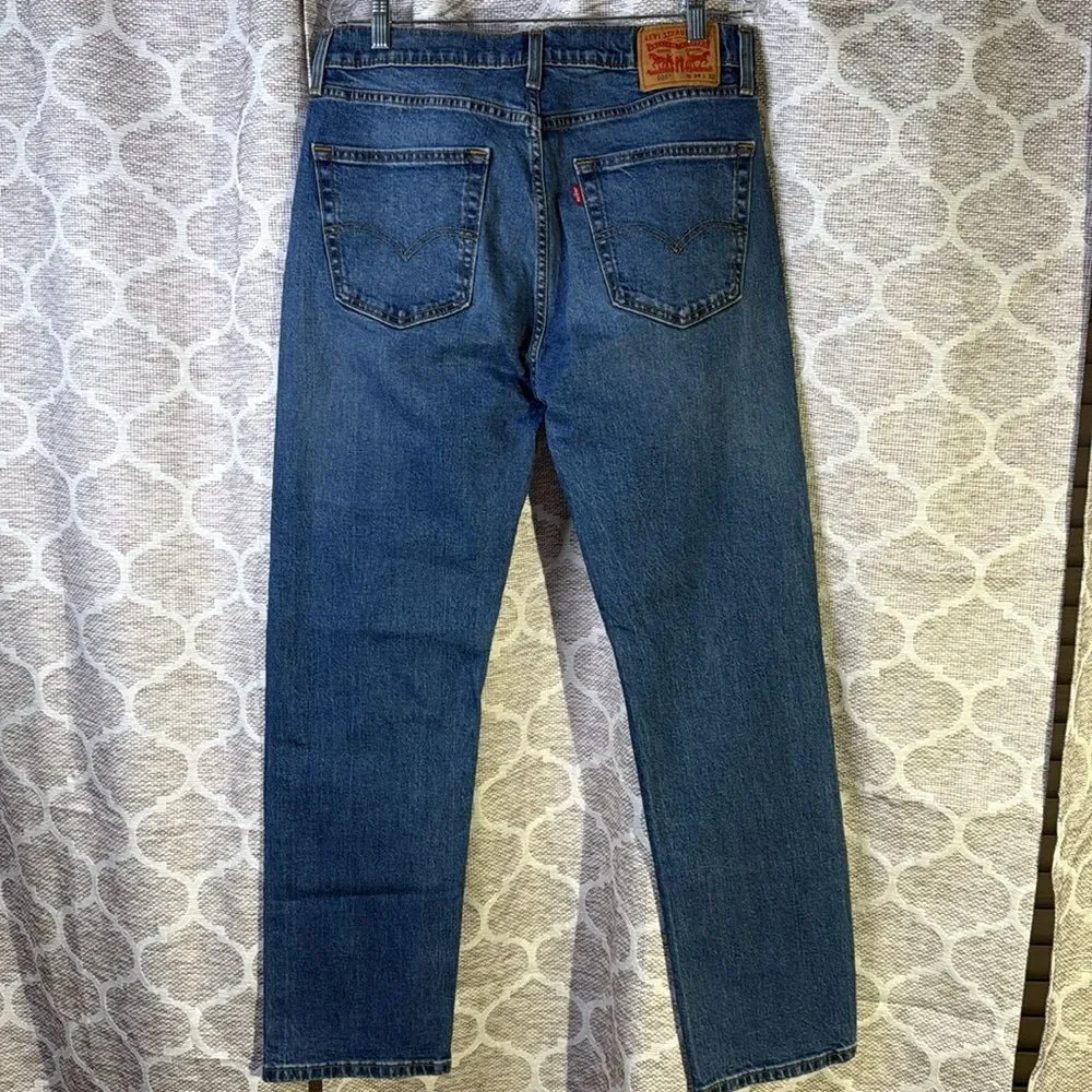 Levi's Men's 505 Straight Blue Jeans
